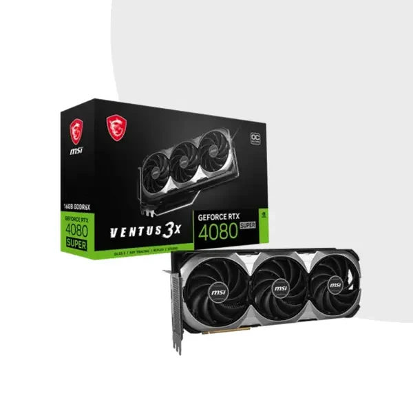 MSI GeForce RTX 4080 SUPER VENTUS 3X OC 16GB GDDR6X Graphics Card Price in Bangladesh MC Solution BD