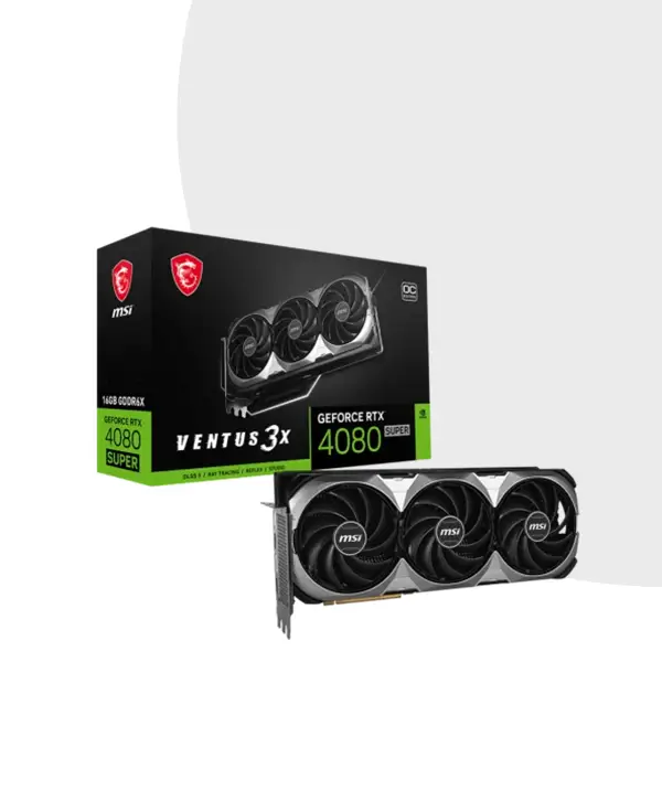 MSI GeForce RTX 4080 SUPER VENTUS 3X OC 16GB GDDR6X Graphics Card Price in Bangladesh MC Solution BD