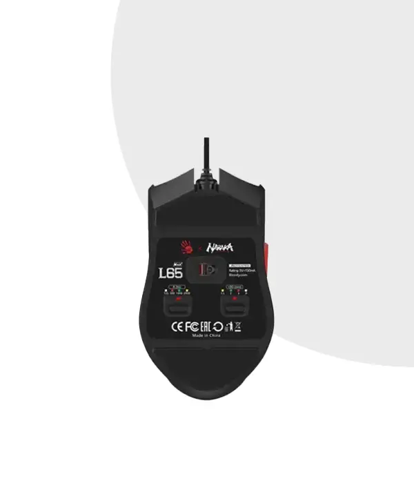 A4tech Bloody L65 Max Naraka RGB Wired Gaming Mouse 5 A4tech Bloody L65 Max Naraka RGB Wired Gaming Mouse price in Bangladesh MC Solution BD 2
