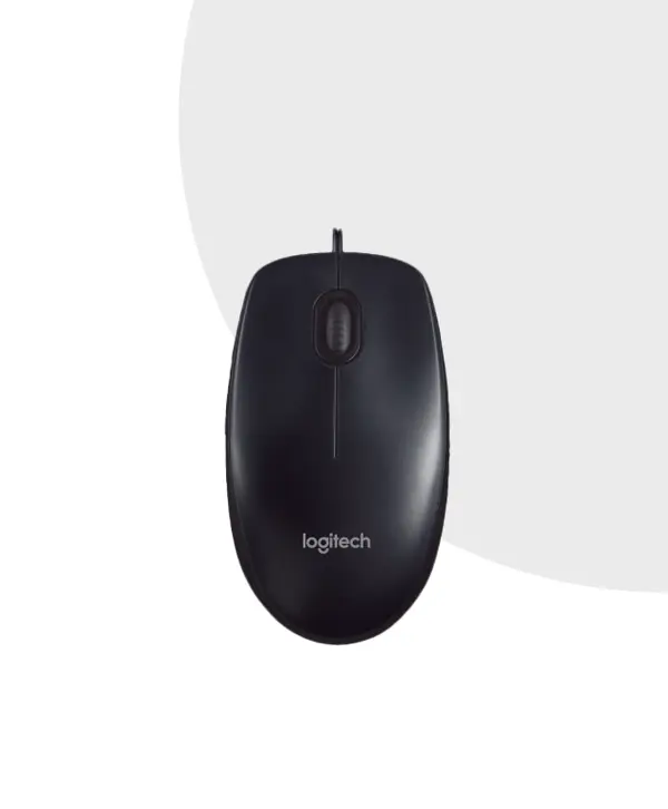 Logitech M90 USB Contoured Shape MOUSE price in Bangladesh MC Solution BD
