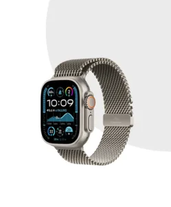 Apple Watch Ultra 2 Titanium Milanese Loop Natural