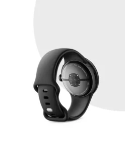 Google Pixel Watch 3 41mm 45mm Matte Black Aluminum Case / Obsidian Active Band