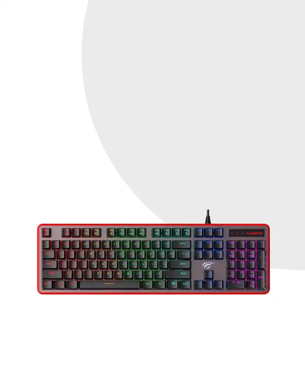 HAVIT KB870L Gamenote RGB Gaming Mechanical Keyboard