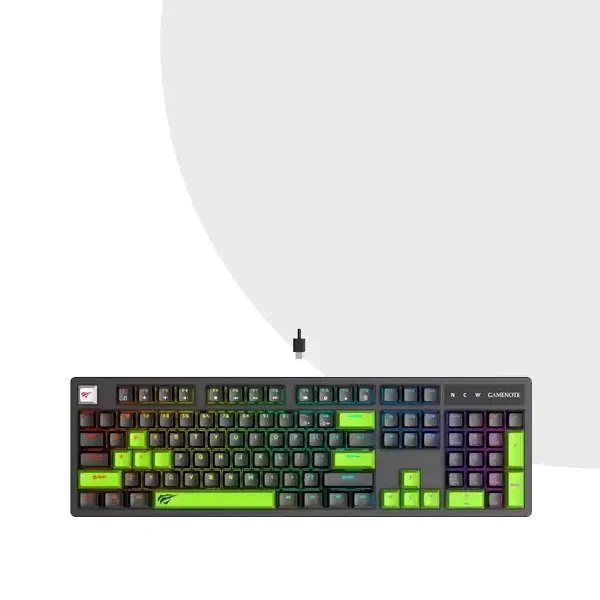 Havit Gamenote KB893L RGB Mechanical Gaming Keyboard
