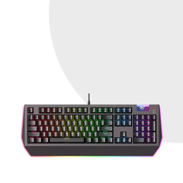 Havit KB872L Gamenote USB Multi-Function Backlit RGB Mechanical Gaming Keyboard