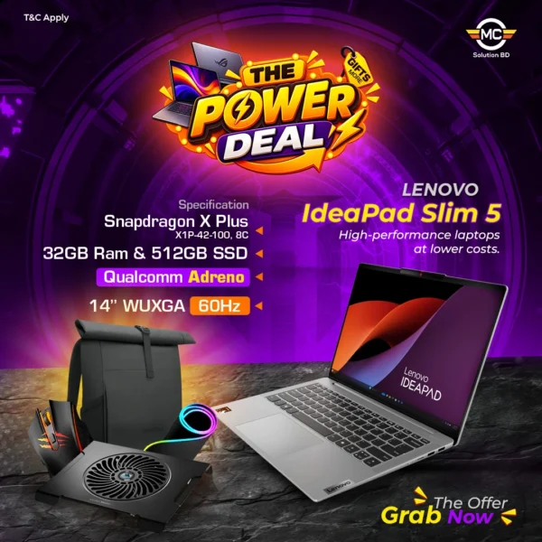 lenovo IdeaPad Slim 5 2WMJ Copilot+ PC 14Q8X9 83HL002WMJ