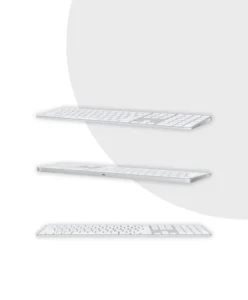 Apple Magic Keyboard with Touch ID and Numeric Keypad for Mac models with Apple silicon USB–C white Keys MXK73