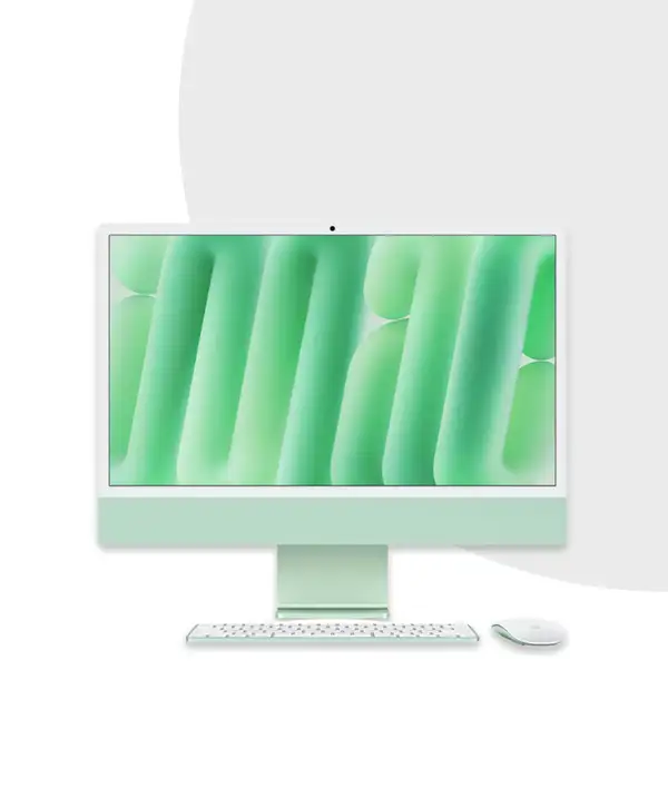 Apple iMac M4 2024 | 24 inch | 10-Core CPU | 10-Core GPU | 16GB RAM | 512GB SSD