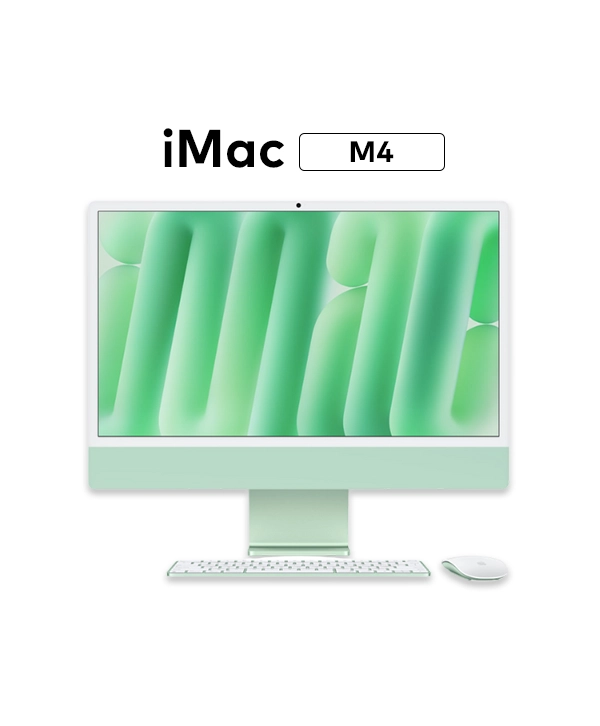 Apple iMac M4 | 24 inch | 10-Core CPU 10-Core GPU | 24GB RAM | 512GB SSD