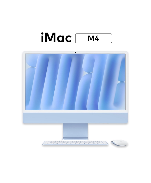 Apple iMac M4 | 24 inch | 10-Core CPU | 10-Core GPU | 16GB RAM | 256GB SSD