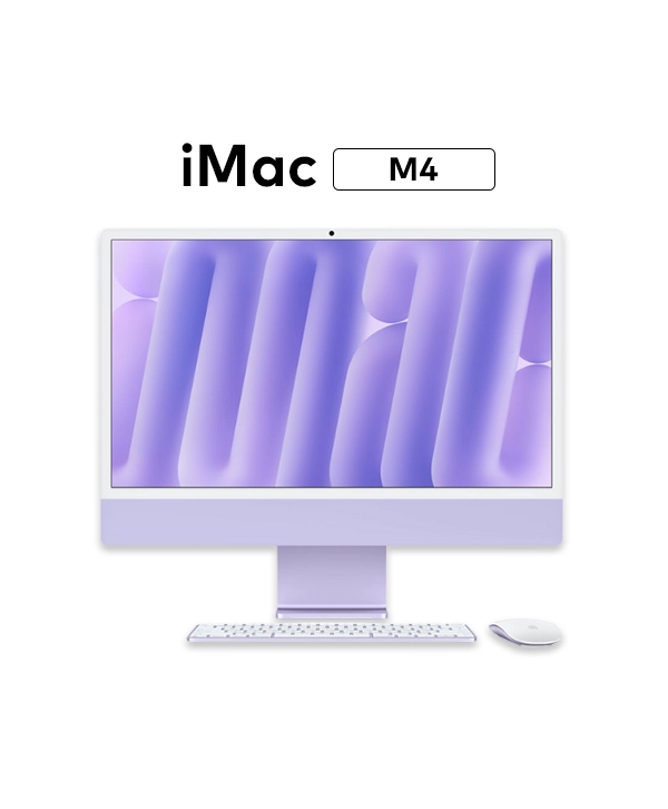 Apple iMac M4 | 24 inch | 10-Core CPU 10-Core GPU | 16GB RAM | 512GB SSD