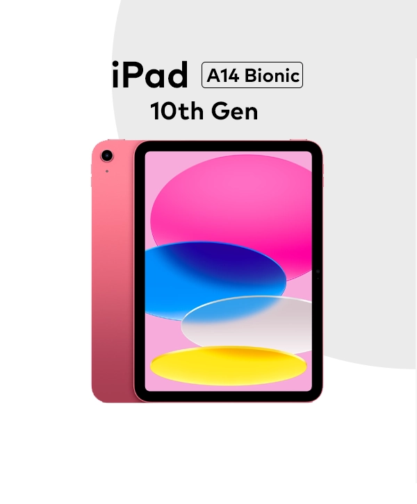 Apple iPad 10th Gen | 10.9-inch | 64GB Wifi | A14 Bionic 6-core CPU 4-core Graphics