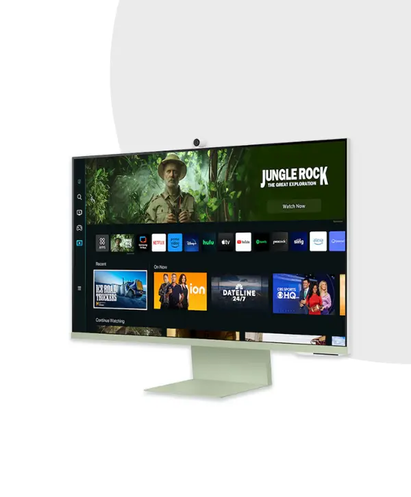 SAMSUNG 32-inch M80C UHD HDR Smart Monitor Spring Green PRICE IN BANGLADESH MC SOLUTION BD