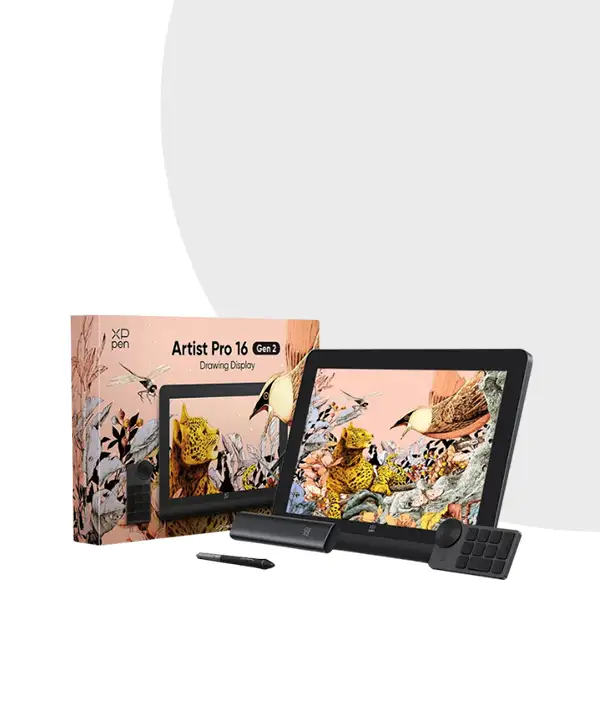 XP-Pen Artist Pro 16 Gen 2-16K Digital Drawing Pad Graphics Tablet
