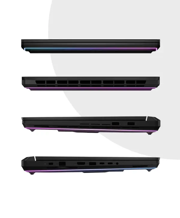 ROG Strix SCAR 16 G635LR 2025 | 16" WQXGA 240Hz | Core Ultra 9 275HX | 64GB DDR5 | 4TB SSD | RTX 5070 Ti 12GB | Intel AI Boost NPU 10 Asus ROG Strix SCAR 16 G635 2025