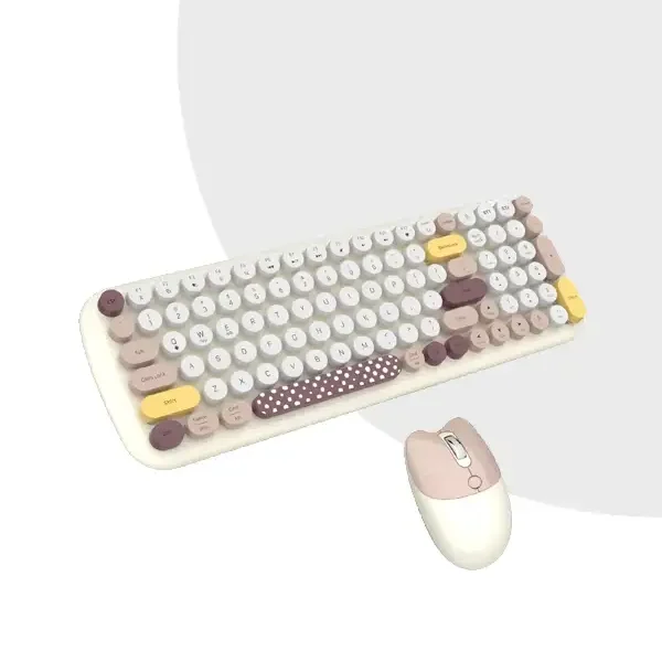 Coteci 84023 dual-mode wireless keyboard + mouse set price in BD 2025