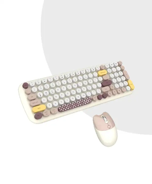 Coteci 84023 Dual-mode Wireless Keyboard + Mouse Set