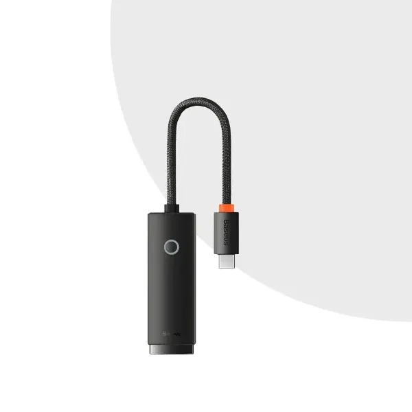 Baseus Lite Series RJ45 Lan Port Ethernet Adapter