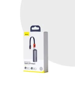 Baseus Steel Cannon Series Gigabit LAN Adapter USB-A to Type-C
