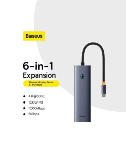Baseus Ultrajoy Series 6 Port Hub
