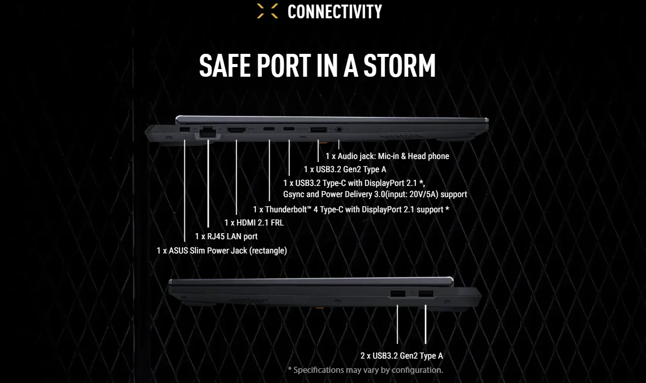  ASUS TUF Gaming F16 2025 FX608JM FX608J-MRV040W PRICE IN BANGLADESH | MC SOLUTION BD