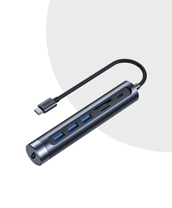 Joyroom S-H112 7 in 1 USB C Hub Adapter Docking Station