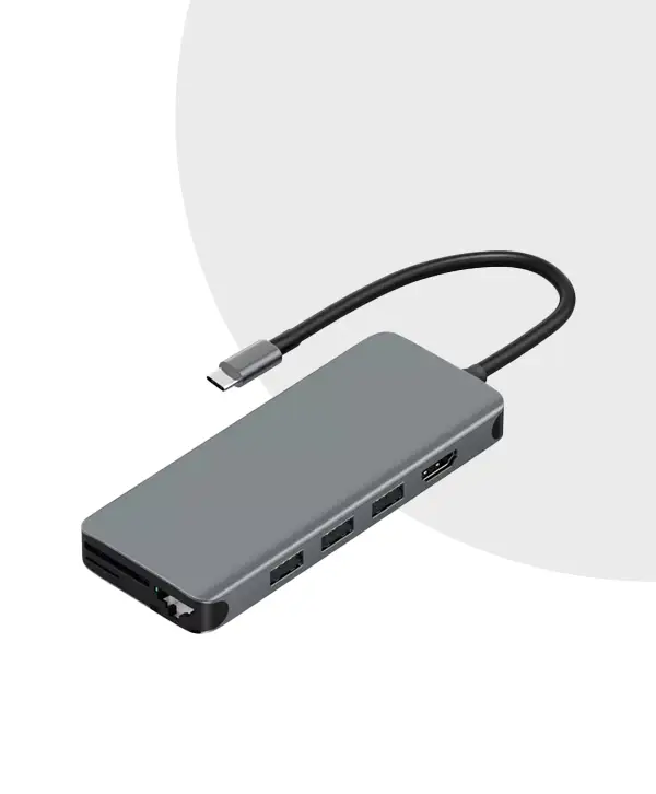 WiWU Alpha 12 in 1 Type C Hub Aluminum Alloy Multi-function