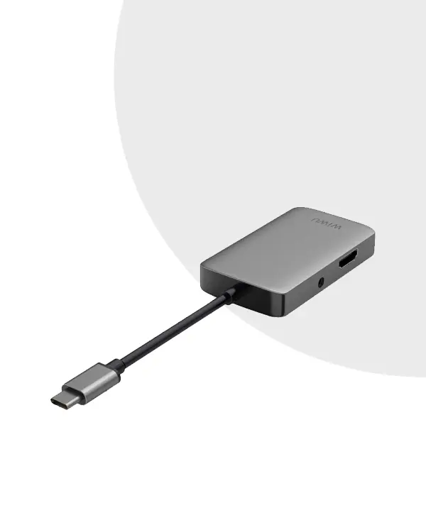 WiWU Alpha 5 in 1 USB-C Hub A513HVP
