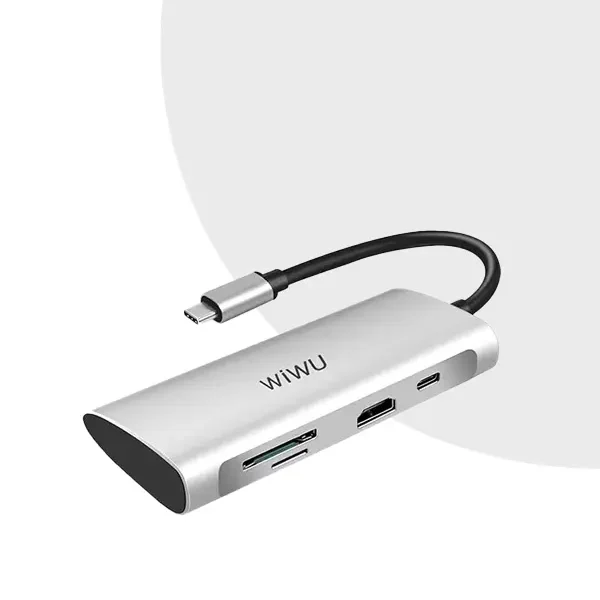 WiWu Alpha A731HP 7 in 1 USB Type C Hub