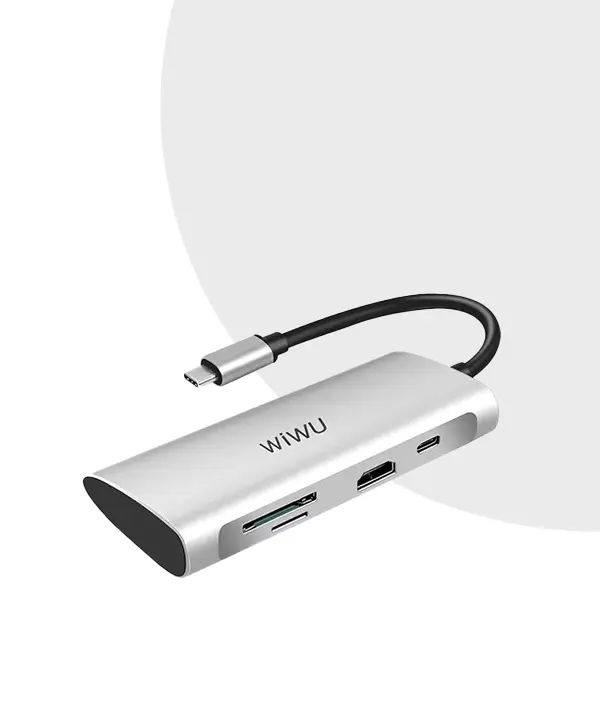 WiWu Alpha A731HP 7 in 1 USB Type C Hub