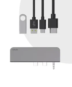 WiWU Alpha M X Pro 5 in 1 Laptop Adapter Dongle