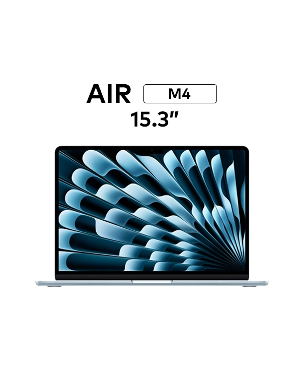 MacBook Air M4 | 15.3" Display | 10-Core CPU 10-Core GPU | 16GB RAM 512GB SSD 3 AIR M4 15.3 INCH