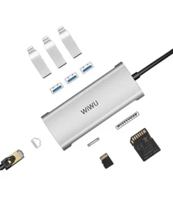 WiWU Alpha A631STR 6-in-1 USB-C Hub