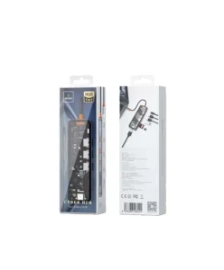 WiWU Cyber Hub 8 in 1 USB-C Multiport Adapter Dock