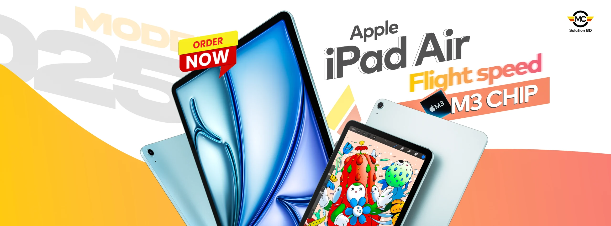 iPad air m3 11-inch and 13-inch PRICE IN BANGLADESH MC SOLUTION BD