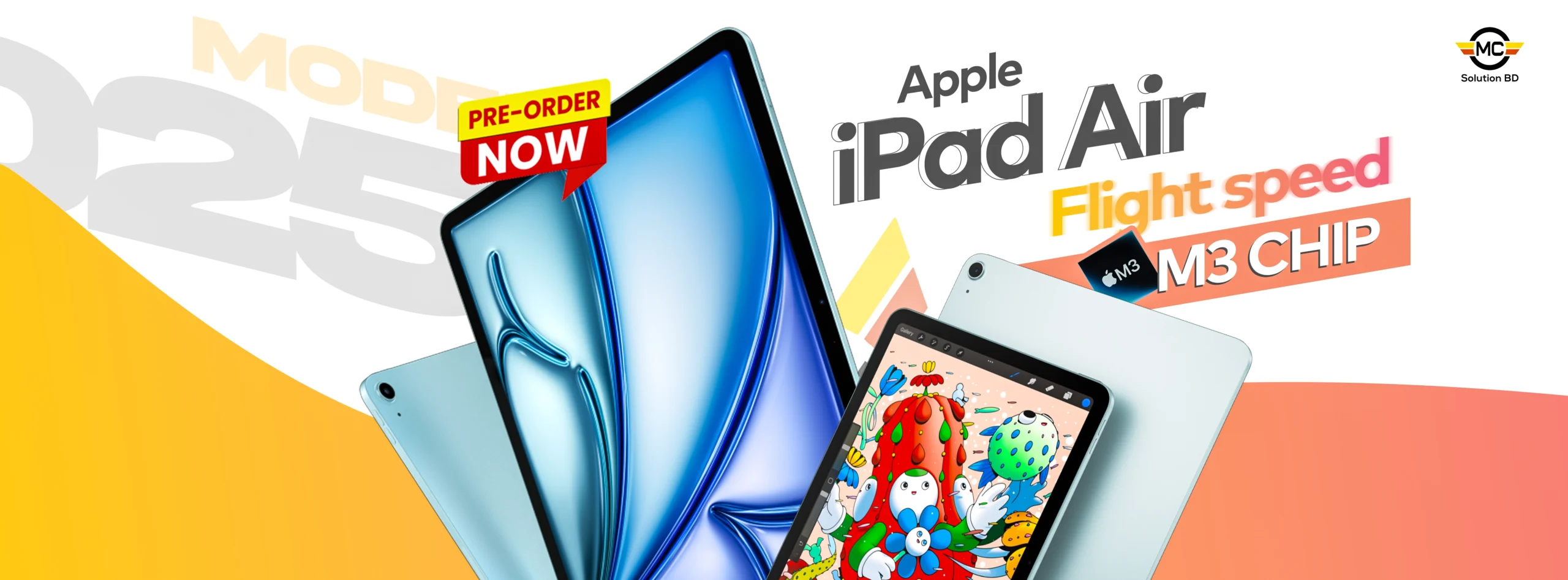 iPad air m3 11-inch and 13-inch PRICE IN BANGLADESH MC SOLUTION BD