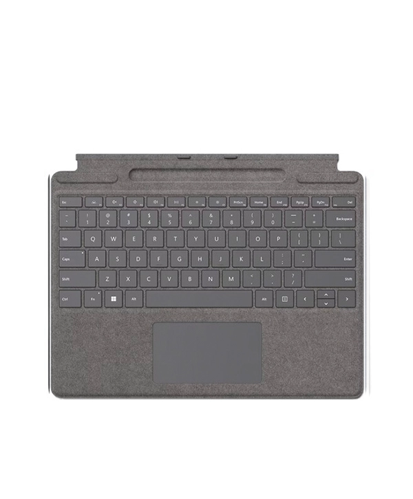Microsoft Surface Pro Keyboard with pen storage 8XA - 1864 Platinum
