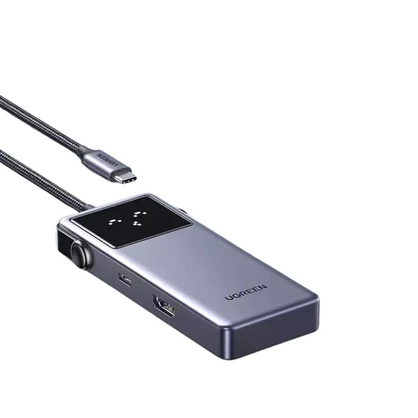 UGREEN QPai Pro 5-in-1 USB-C Hub 4K@60Hz HDMI PD100W and 3USB Ports (45154)