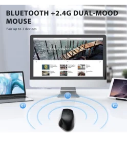 iClever MD172 Bluetooth+2.4G Wireless Multi Device Cnnection Mouse PRICE IN BANGLADESH MC SOLUTION BD