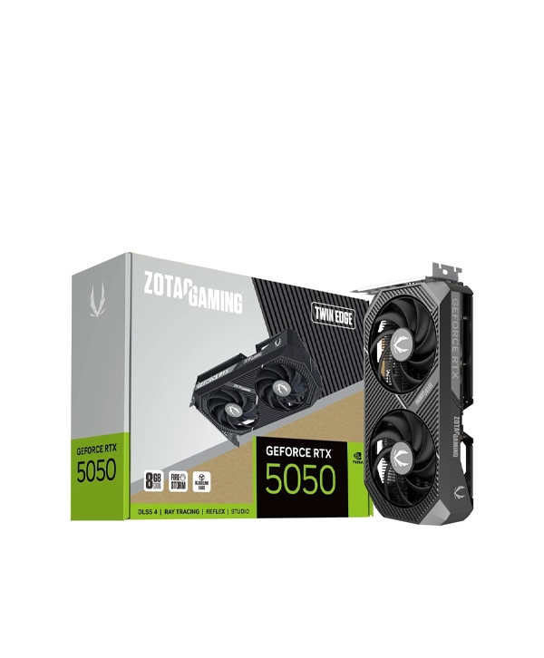 Zotac Gaming GeForce RTX 5050 Twin Edge 8GB GDDR6 Graphics Card