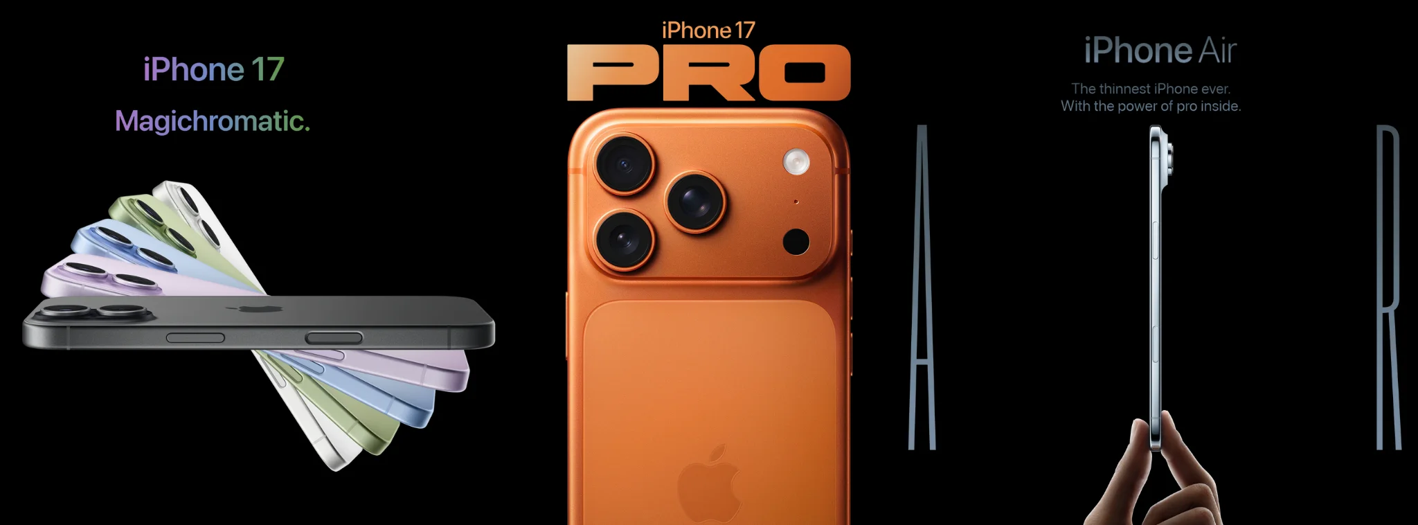 iPhone 17 iPhone 17 PRO iPhone 17 Pro Max iPhone Air PRICE IN BANGLADESH MC SOLUTION BD