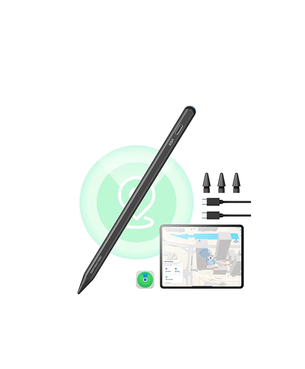 ESR Geo Digital Pencil for iPad – Find My, Shortcut Button, Magnetic Attahcment, iPad 2018–2025
