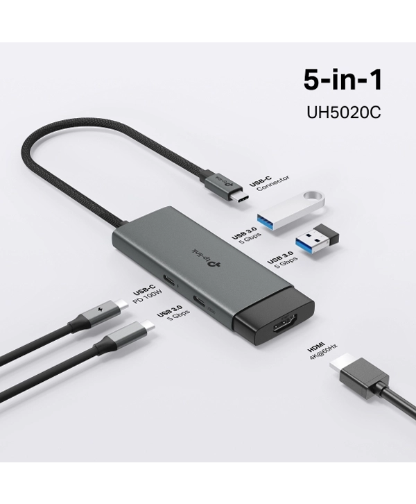TP-Link UH5020C USB Type-C HDMI 5 in 1 Hub 6 TP-Link UH5020C USB Type-C HDMI 5 in 1 Hub PRICE IN BANGLADESH MC SOLUTION BD