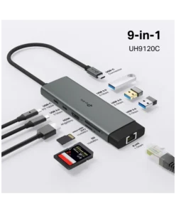TP-Link UH9120C USB Type-C HDMI SD TF & LAN 9 in 1 Hub PRICE IN BANGLADESH MC SOLUTION BD