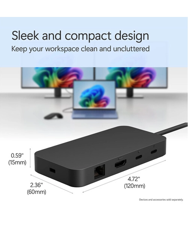 Microsoft Surface USB4 Dock - Black EP2-19892