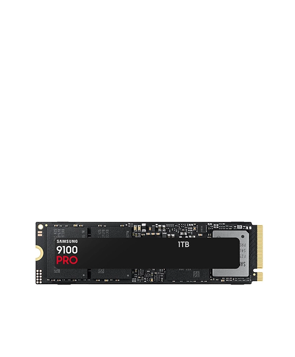 SAMSUNG 9100 PRO PCIe 5.0 NVMe M.2 SSD | 14,800MB/s Read | 13,400MB/s Write | AI Workloads