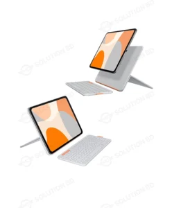 Logitech Flip Folio iPad Pro 11-inch (M4 & M5), iPad Air 11-inch (M2 & M3), iPad Air (5th gen) Pale Grey