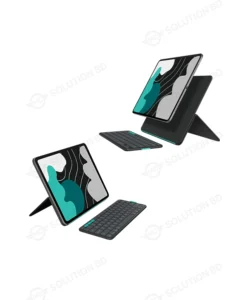 Logitech Flip Folio iPad Pro 13-inch (M4 & M5), iPad Air 13-inch (M2 & M3) Graphite