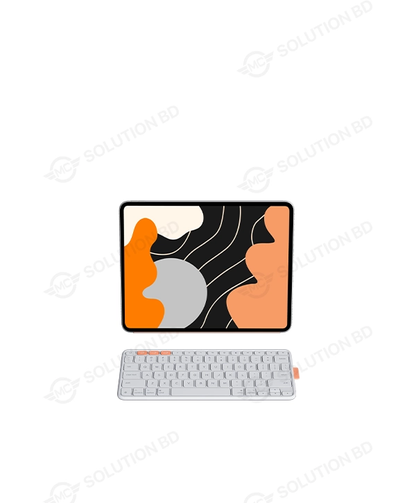 Logitech Flip Folio iPad Pro 13-inch (M4 & M5), iPad Air 13-inch (M2 & M3) Pale Grey