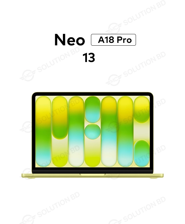 Apple MacBook Neo | 13″ Liquid Retina | A18 Pro | 6-Core CPU 5-Core GPU | 8GB  Ram | 256GB SSD | Magic Keyboard with Touch ID